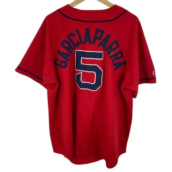 Vintage Y2K Majestic Nomar Garciaparra #05 Red Sox Authentic Jersey MED READ - Picture 2 of 11